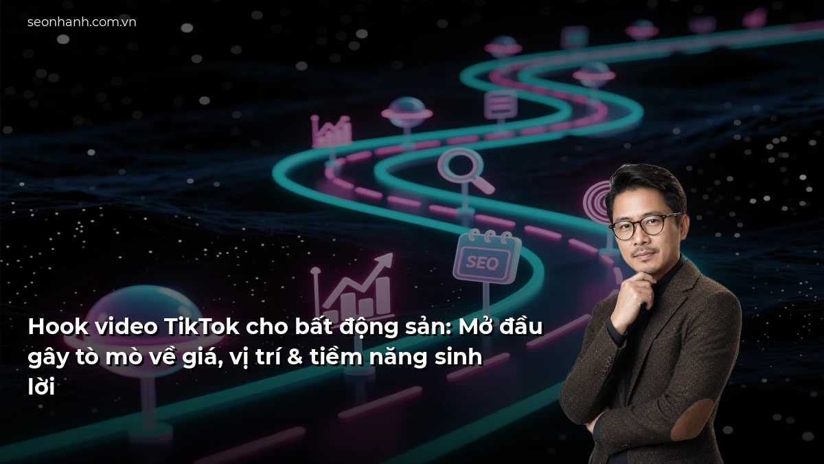 Hook video TikTok cho bất động sản: Mở đầu gây tò mò về giá, vị trí & tiềm năng sinh lời