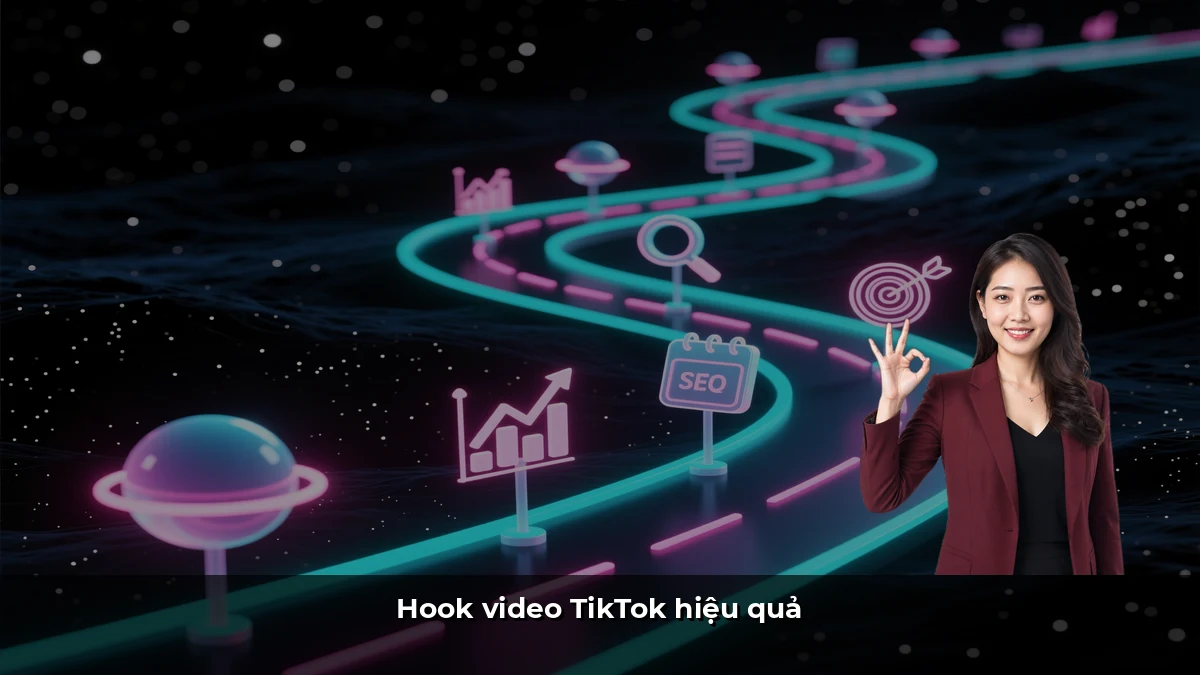 Hook video TikTok hiệu quả