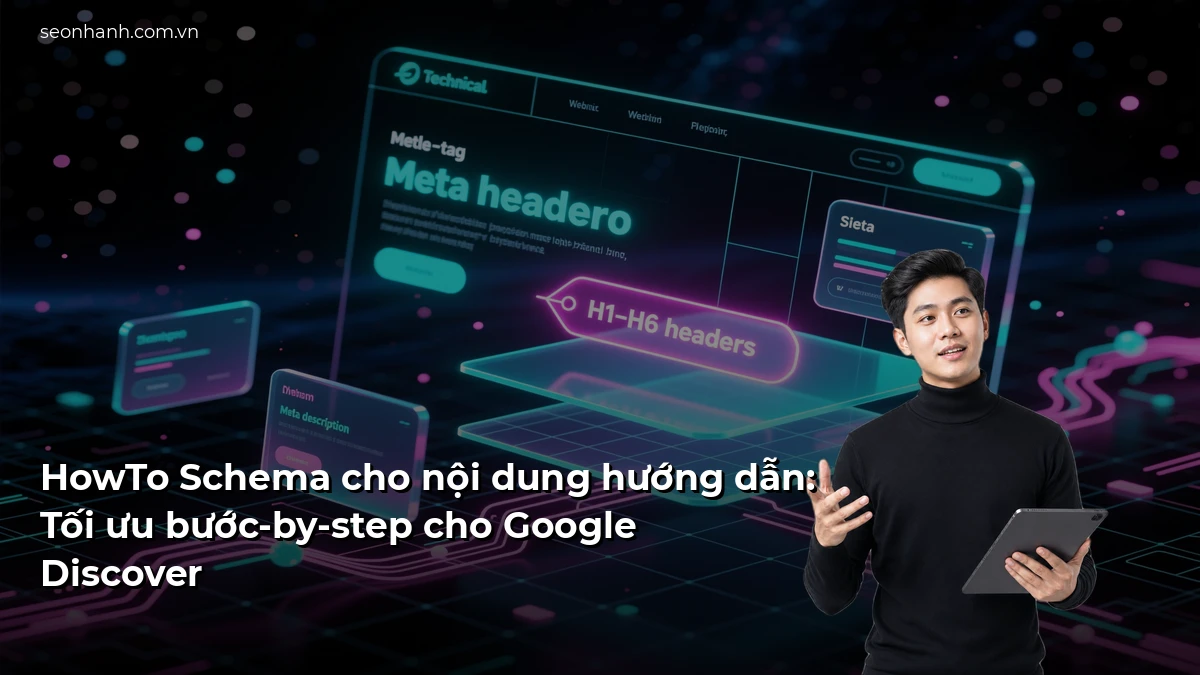 HowTo Schema cho nội dung hướng dẫn: Tối ưu bước-by-step cho Google Discover