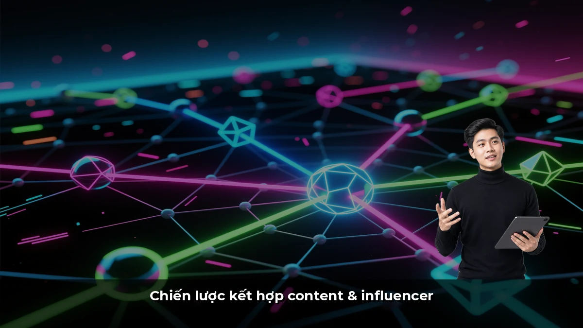 Chiến lược kết hợp content & influencer
