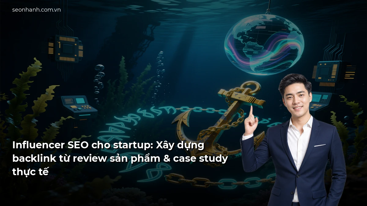 Influencer SEO cho startup: Xây dựng backlink từ review sản phẩm & case study thực tế