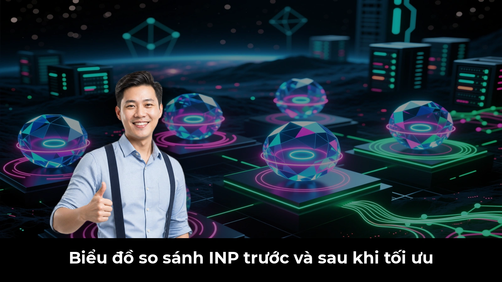Biểu đồ so sánh INP trước và sau khi tối ưu