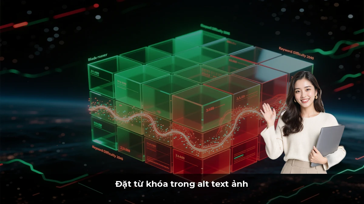 Đặt từ khóa trong alt text ảnh