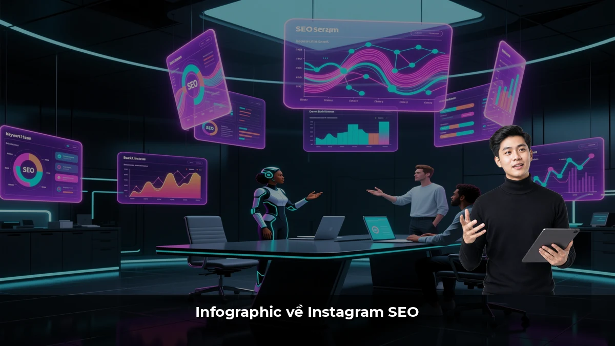 Infographic về Instagram SEO