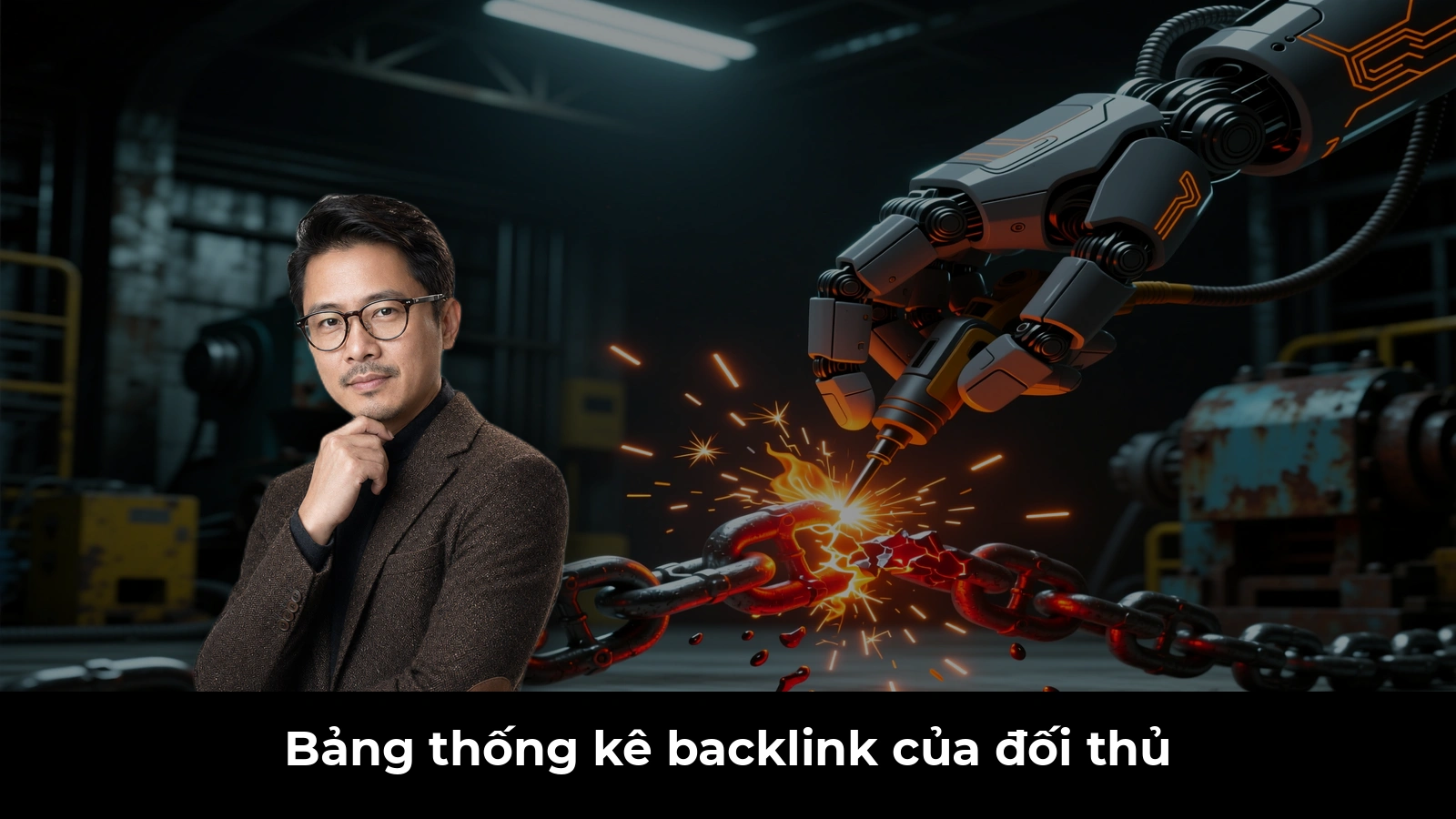 Bảng thống kê backlink của đối thủ