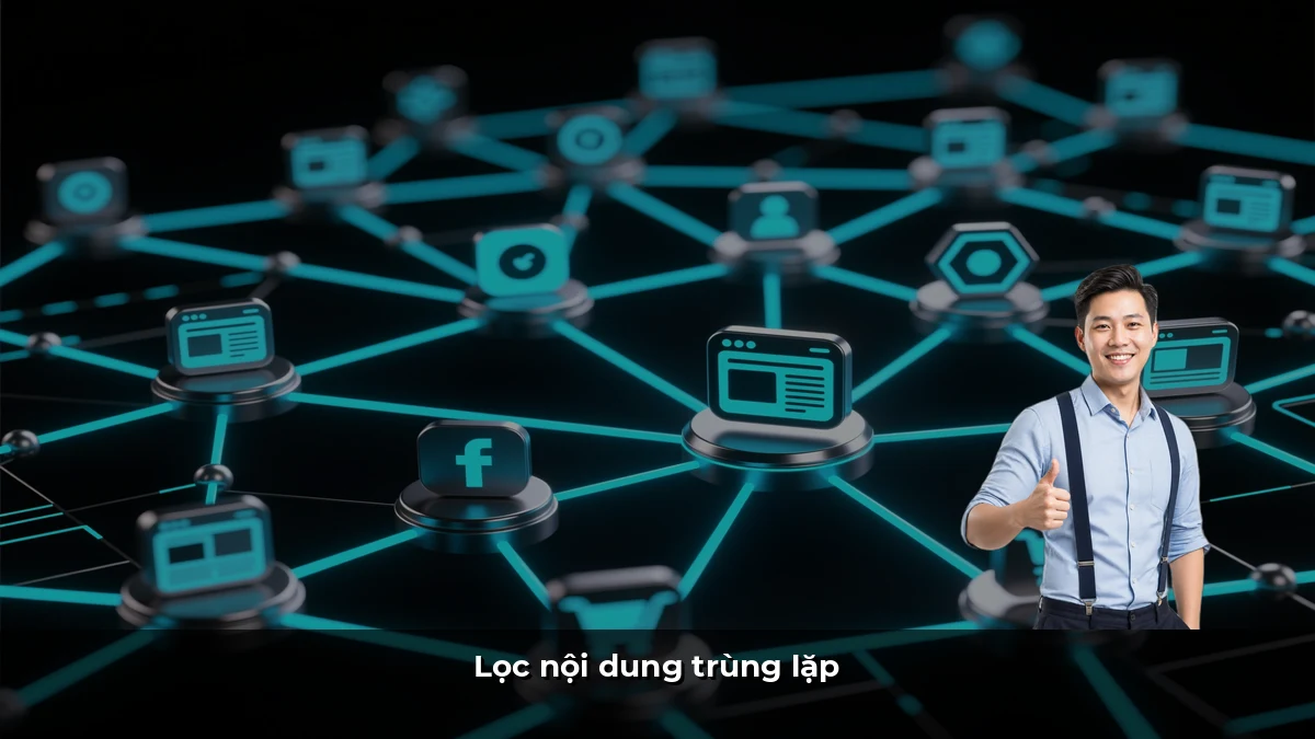 Lọc nội dung trùng lặp