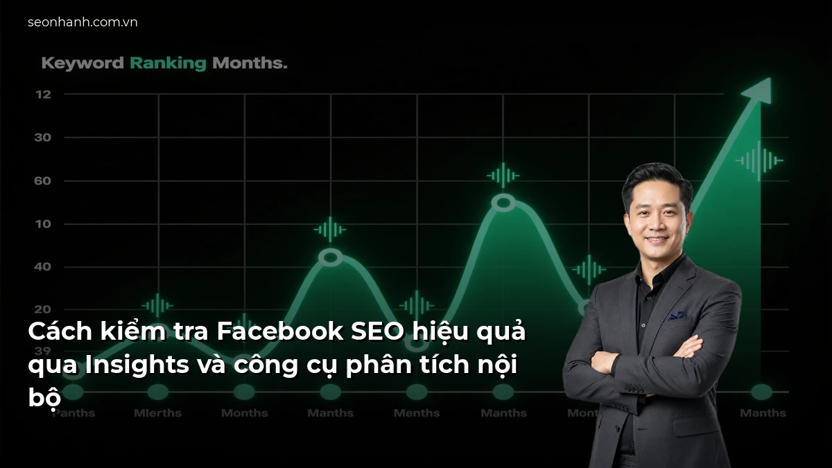 Cách kiểm tra Facebook SEO hiệu quả qua Insights và công cụ phân tích nội bộ