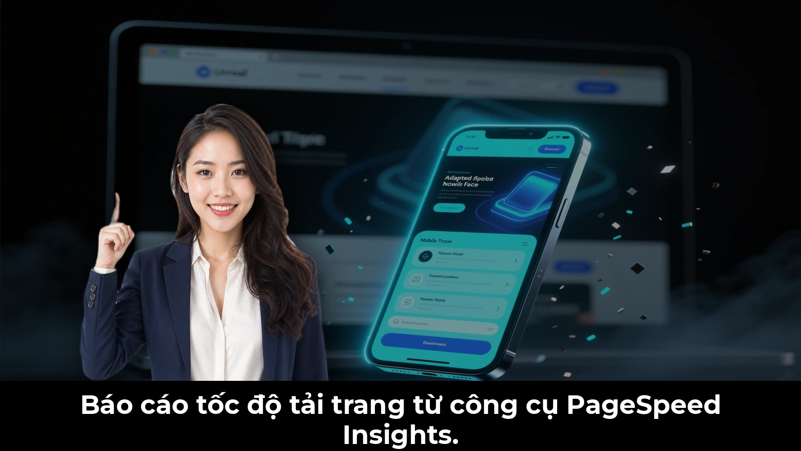 Báo cáo tốc độ tải trang từ công cụ PageSpeed Insights.