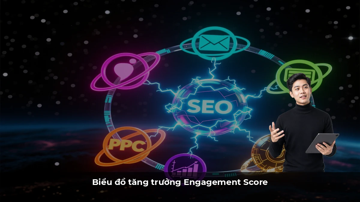 Biểu đồ tăng trưởng Engagement Score