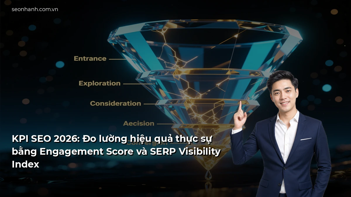 KPI SEO 2026: Đo lường hiệu quả thực sự bằng Engagement Score và SERP Visibility Index