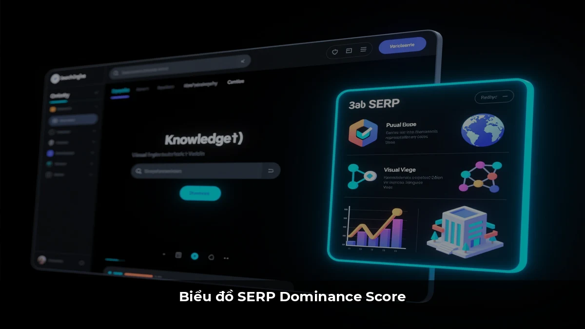 Biểu đồ SERP Dominance Score