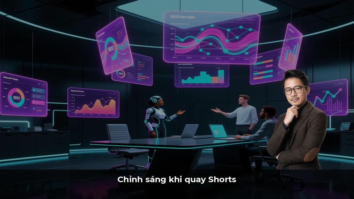 Chỉnh sáng khi quay Shorts