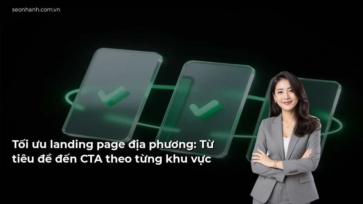 Tối ưu landing page địa phương: Từ tiêu đề đến CTA theo từng khu vực