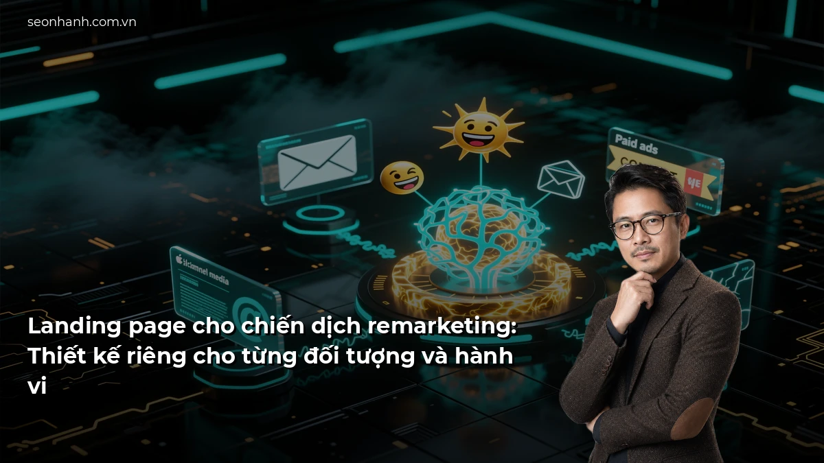 Landing page cho chiến dịch remarketing: Thiết kế riêng cho từng đối tượng và hành vi