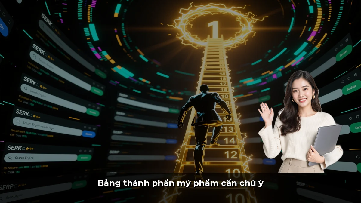 Bảng thành phần mỹ phẩm cần chú ý
