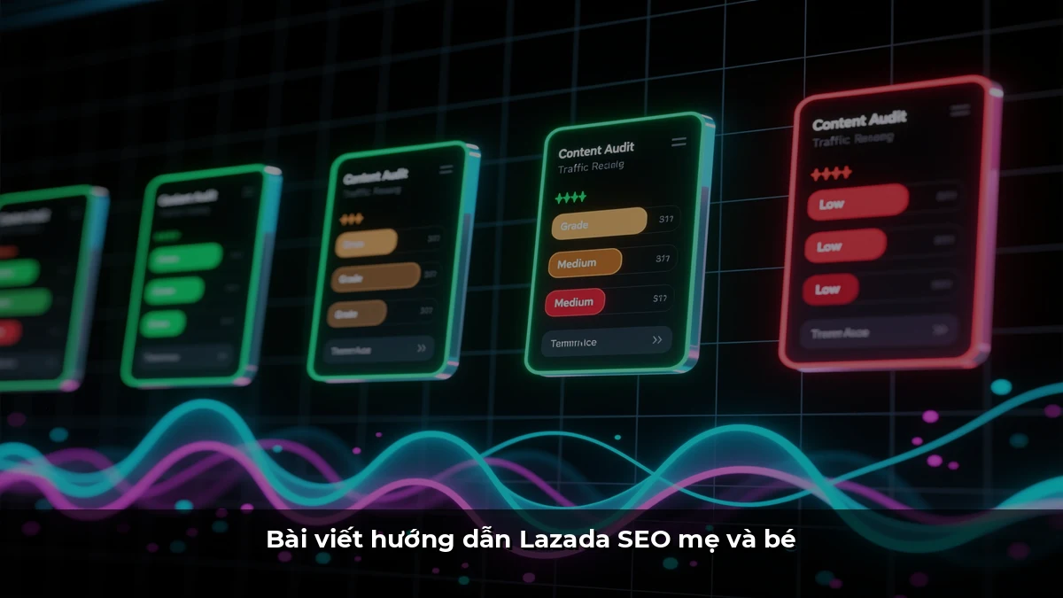 Bài viết hướng dẫn Lazada SEO mẹ và bé