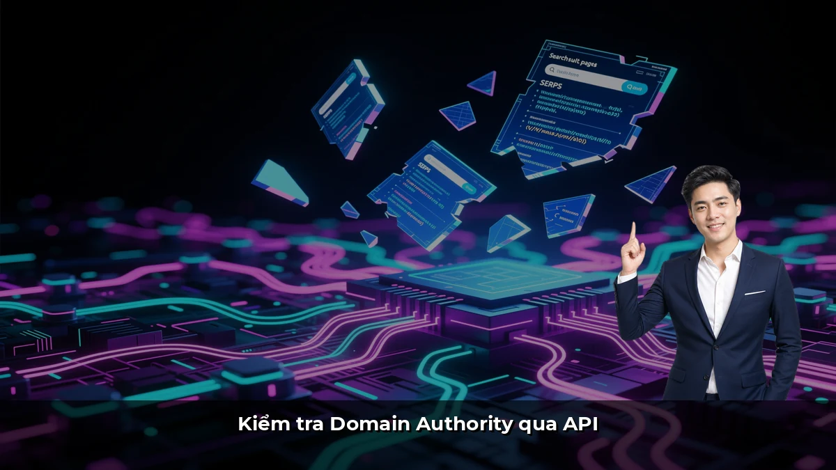 Kiểm tra Domain Authority qua API