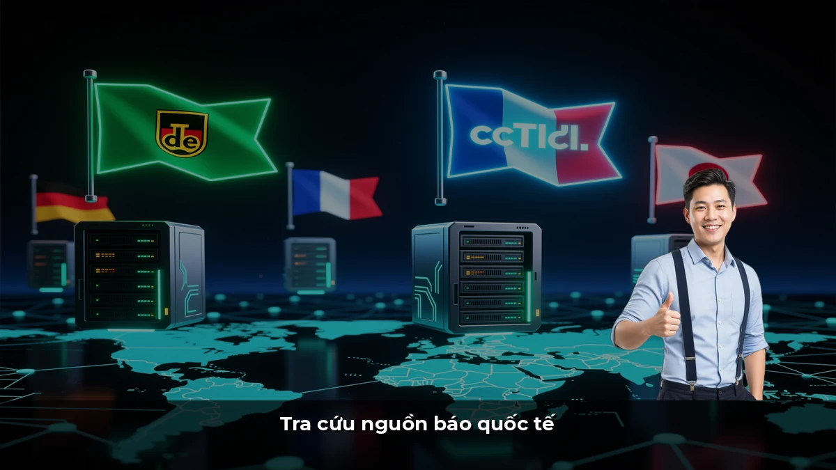 Tra cứu nguồn báo quốc tế