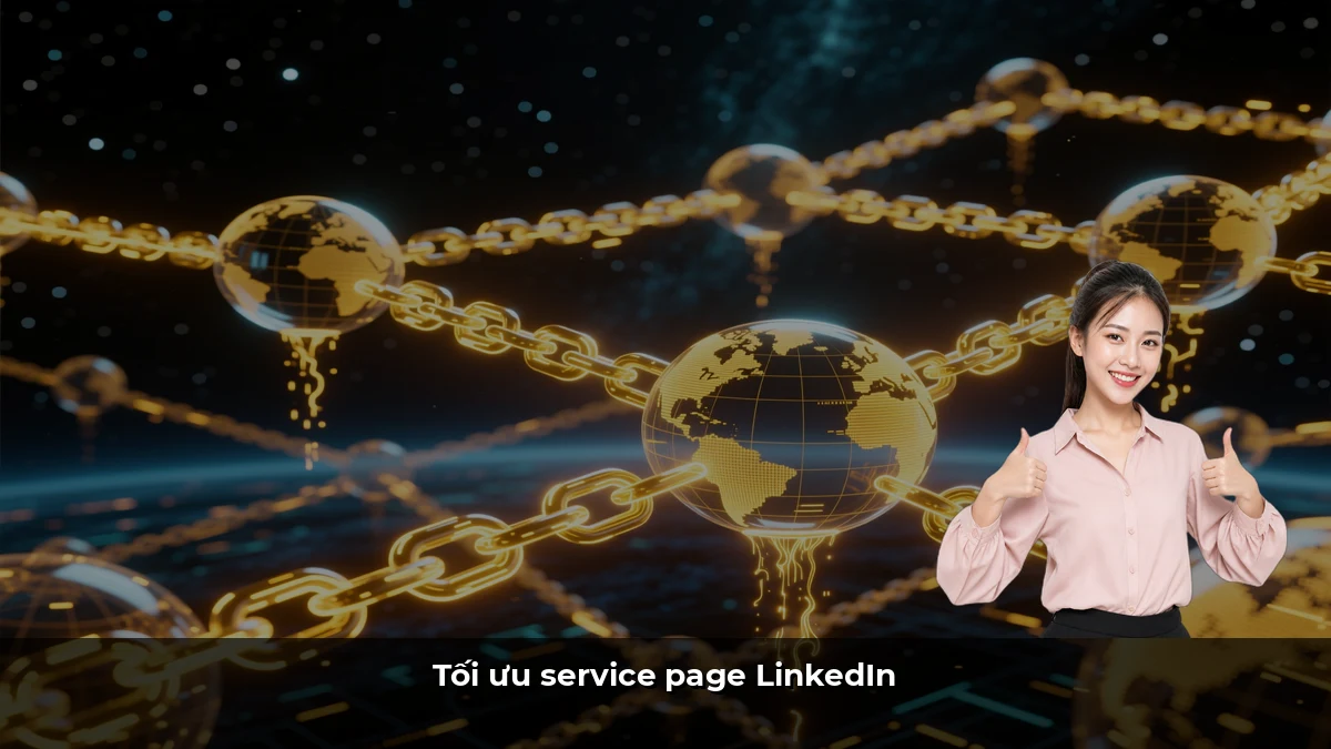 Tối ưu service page LinkedIn