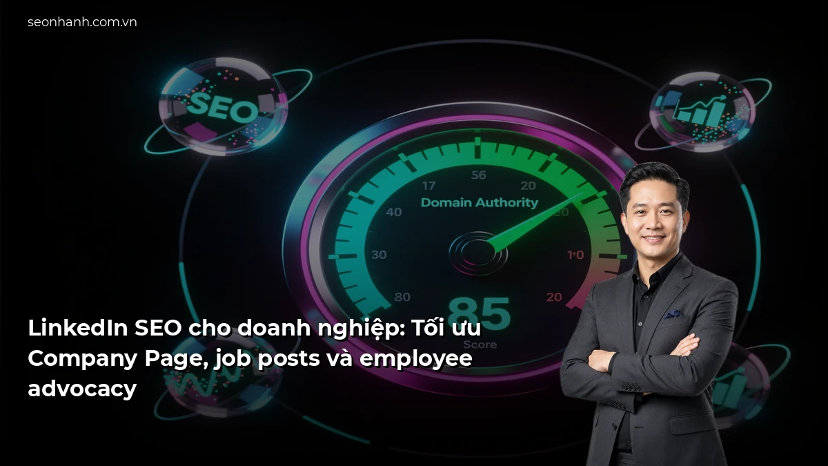 LinkedIn SEO cho doanh nghiệp: Tối ưu Company Page, job posts và employee advocacy