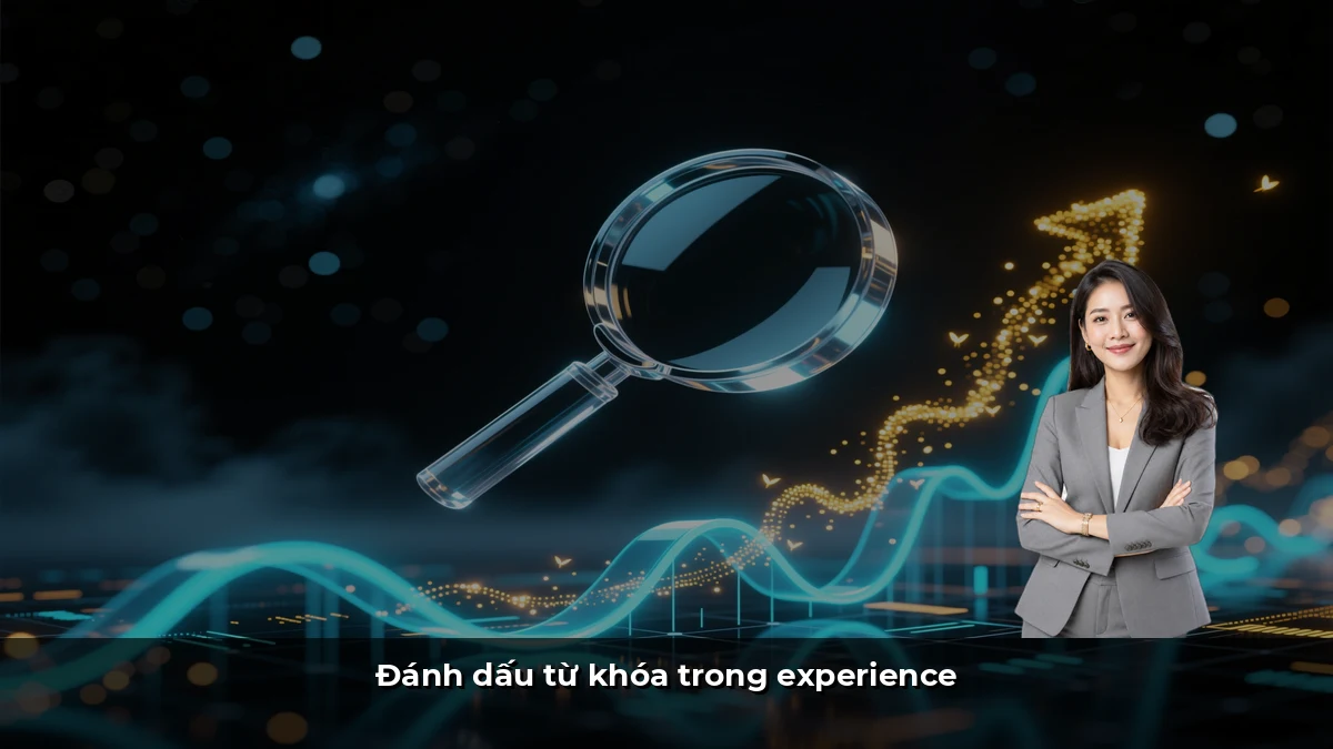 Đánh dấu từ khóa trong experience