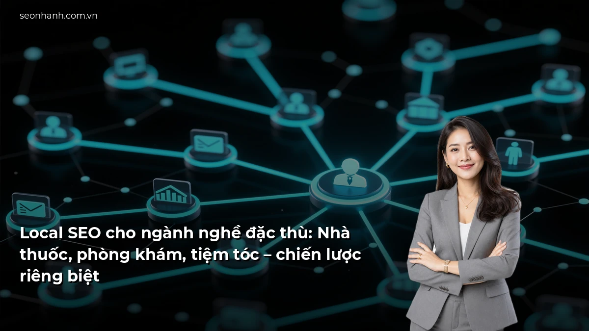 Local SEO cho ngành nghề đặc thù: Nhà thuốc, phòng khám, tiệm tóc – chiến lược riêng biệt