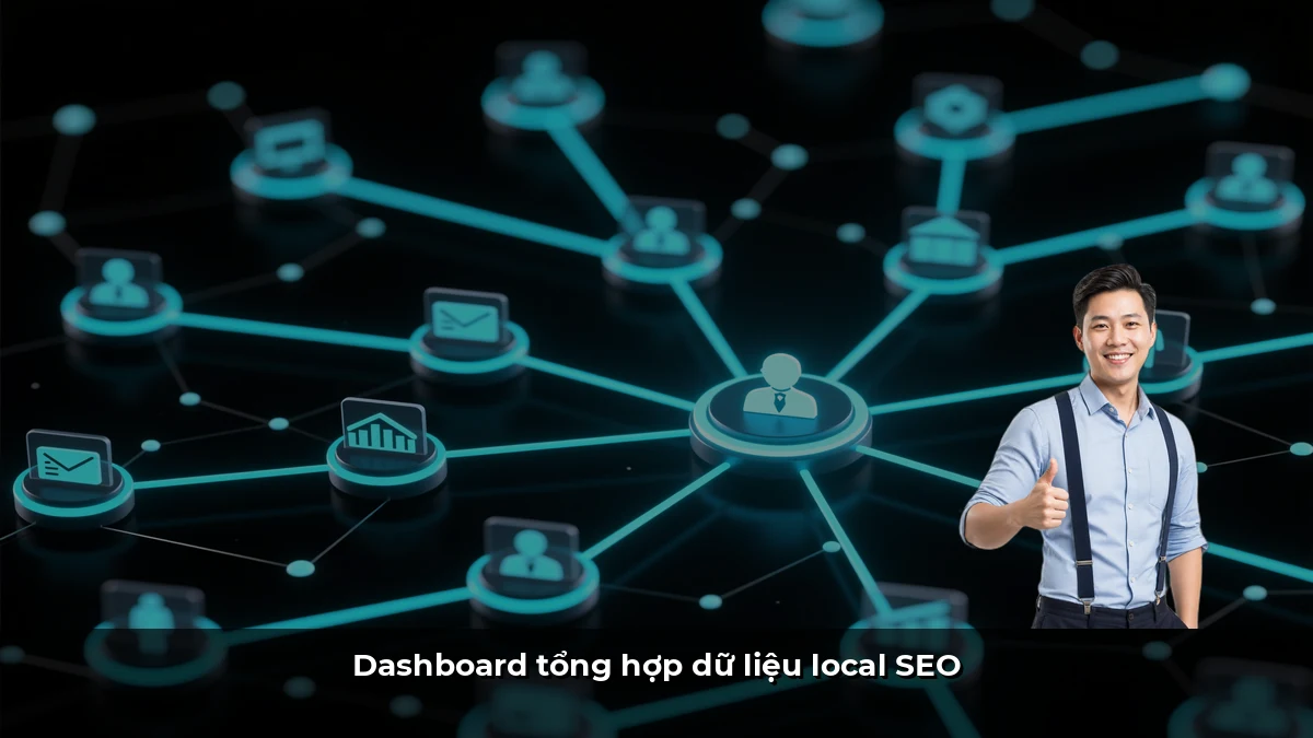 Dashboard tổng hợp dữ liệu local SEO