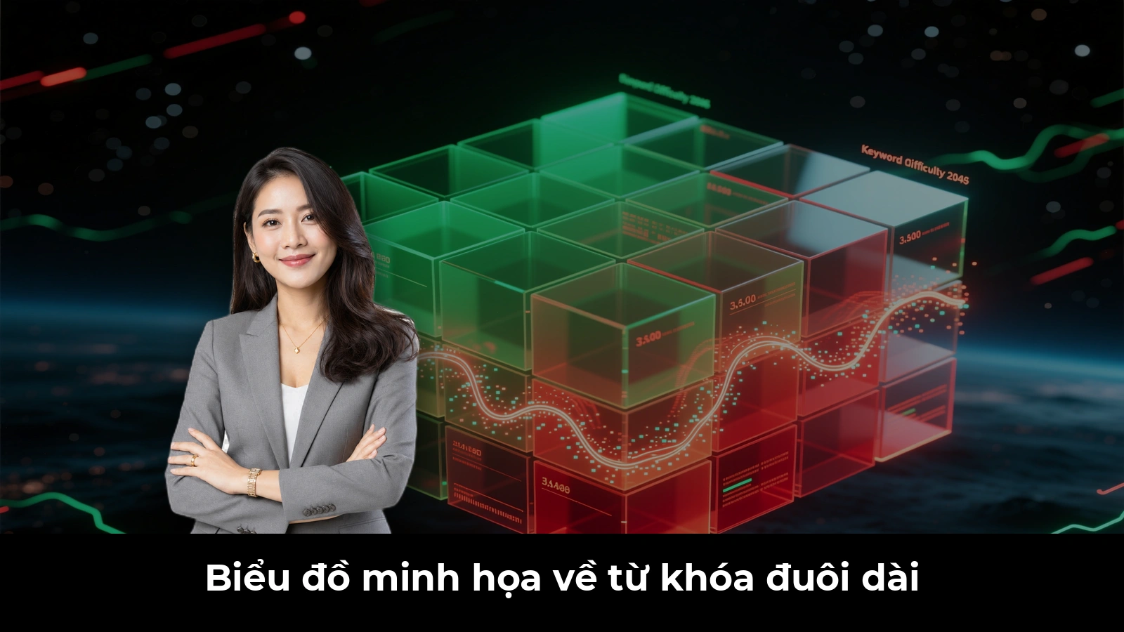 Biểu đồ minh họa về từ khóa đuôi dài