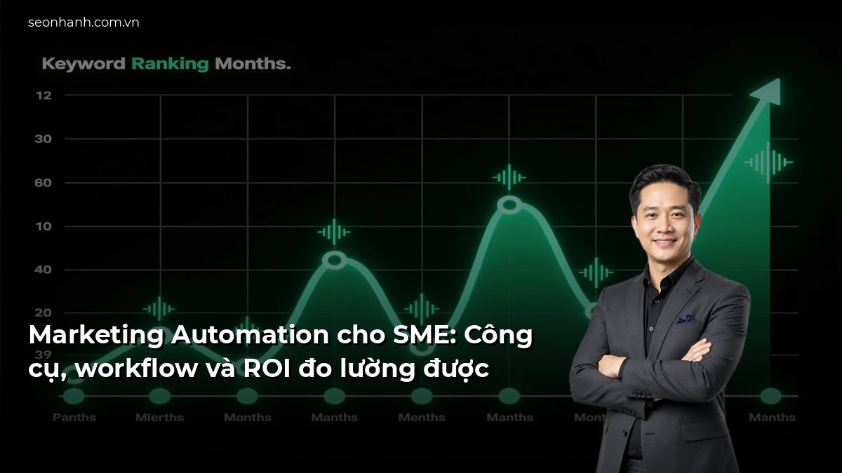 Marketing Automation cho SME: Công cụ, workflow và ROI đo lường được