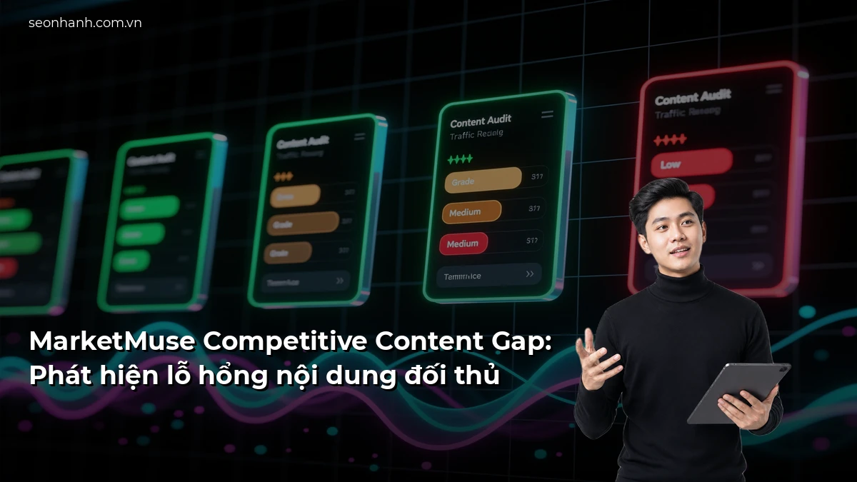 MarketMuse Competitive Content Gap: Phát hiện lỗ hổng nội dung đối thủ