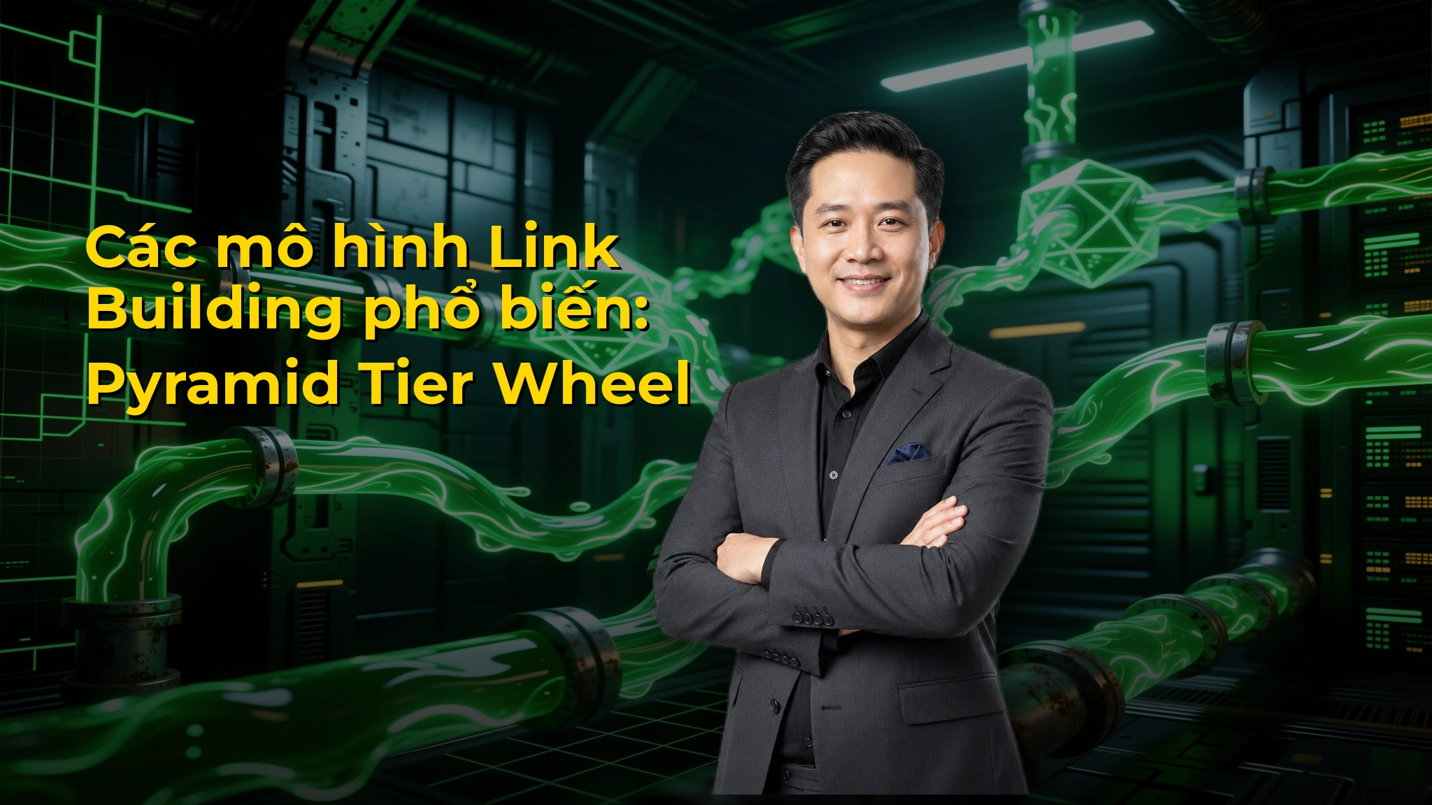 Các mô hình Link Building phổ biến: Pyramid Tier Wheel