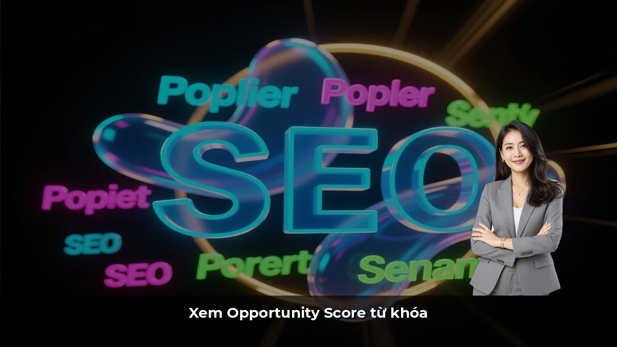 Xem Opportunity Score từ khóa