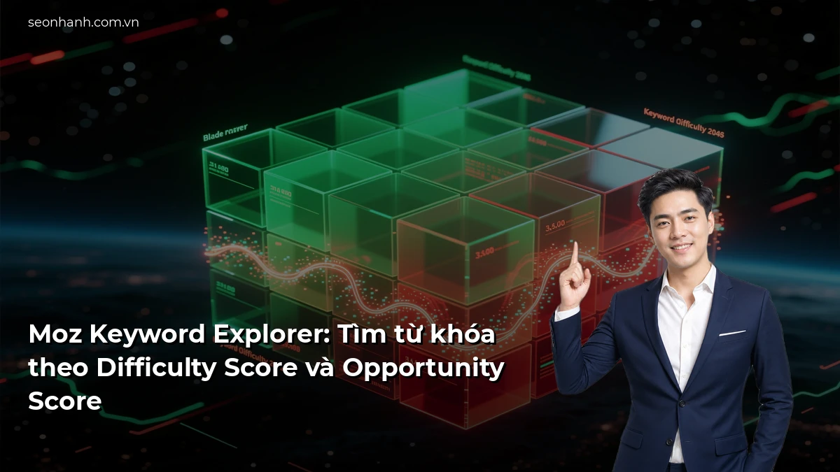 Moz Keyword Explorer: Tìm từ khóa theo Difficulty Score và Opportunity Score