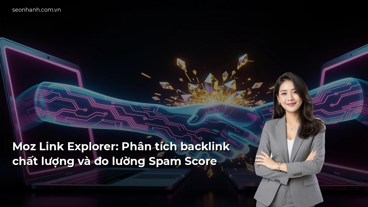 Moz Link Explorer: Phân tích backlink chất lượng và đo lường Spam Score