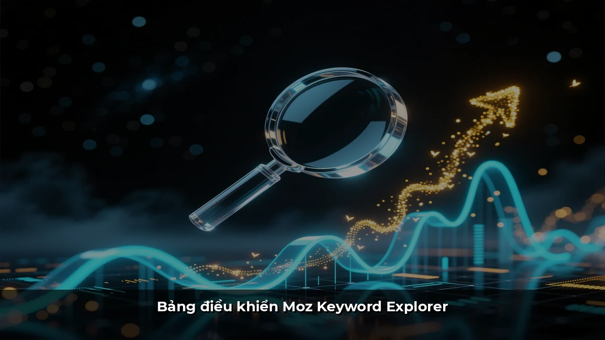 Bảng điều khiển Moz Keyword Explorer