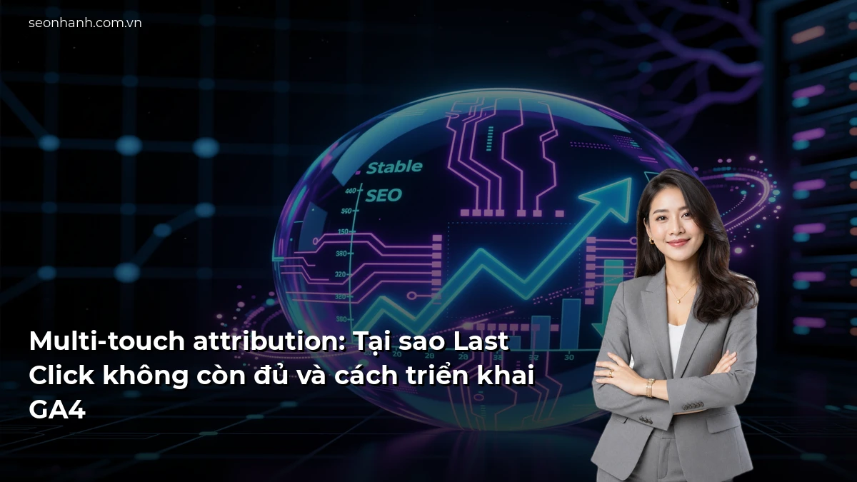 Multi-touch attribution: Tại sao Last Click không còn đủ và cách triển khai GA4