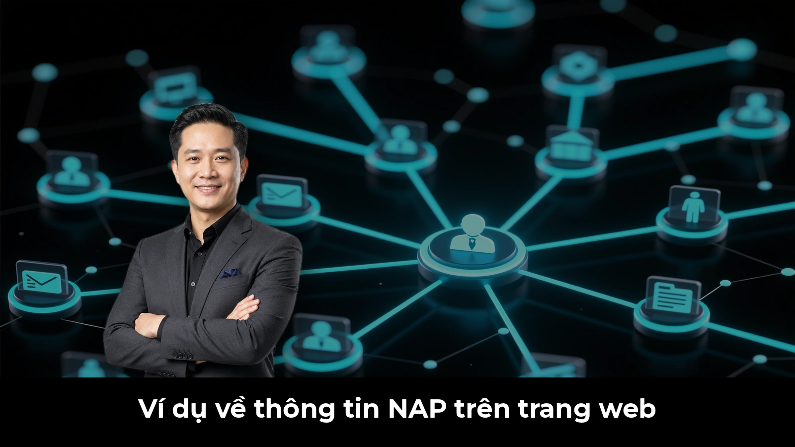Ví dụ về thông tin NAP trên trang web
