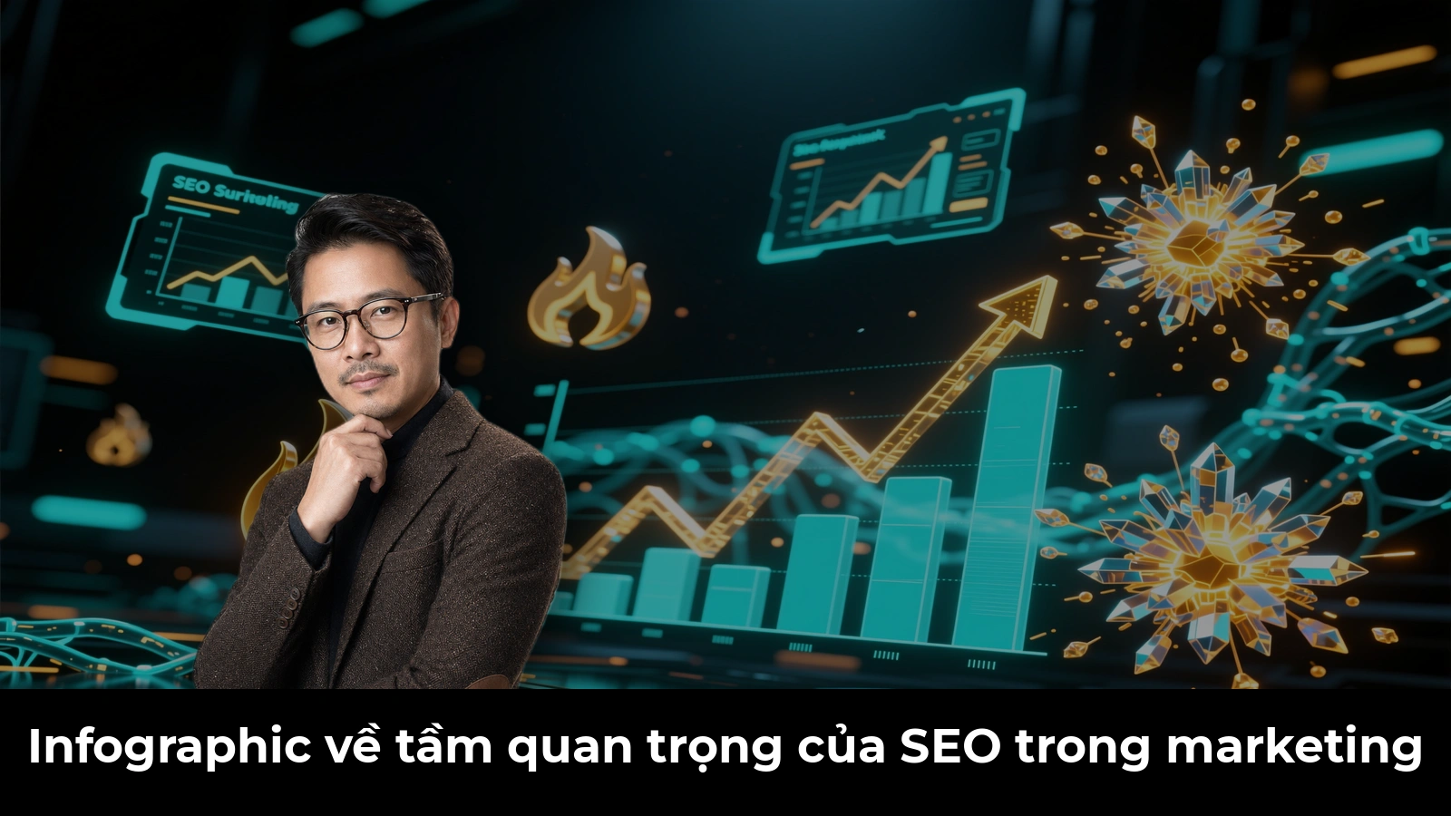 Infographic về tầm quan trọng của SEO trong marketing