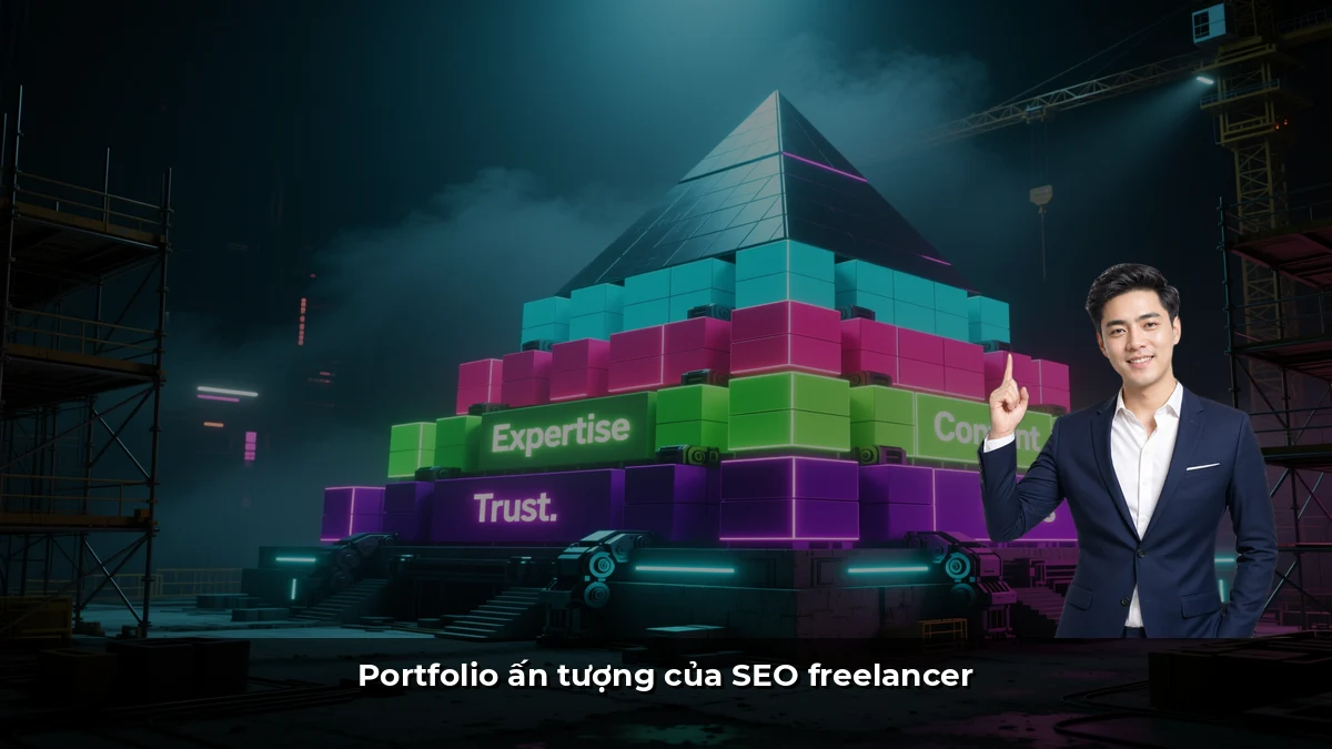 Portfolio ấn tượng của SEO freelancer
