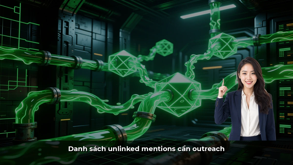 Danh sách unlinked mentions cần outreach