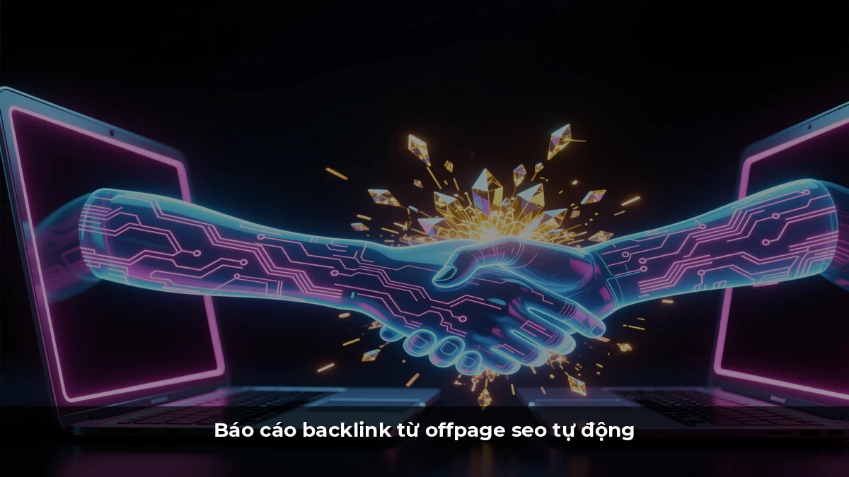 Báo cáo backlink từ offpage seo tự động