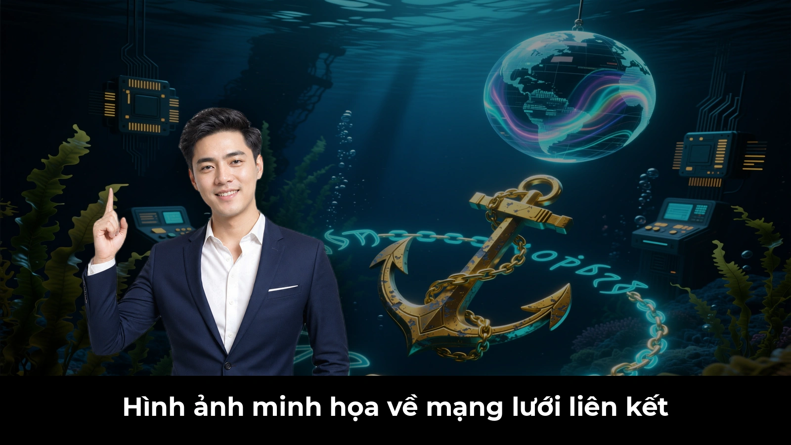 Hình ảnh minh họa về mạng lưới liên kết