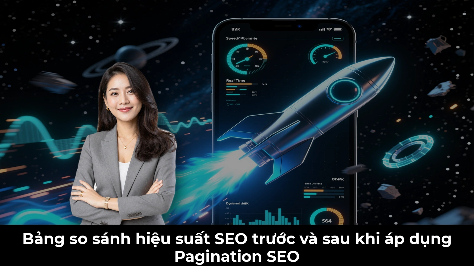 Bảng so sánh hiệu suất SEO trước và sau khi áp dụng Pagination SEO