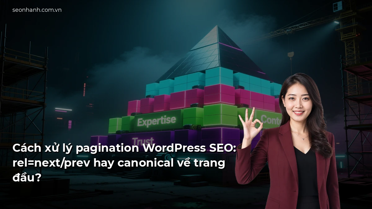 Cách xử lý pagination WordPress SEO: rel=next/prev hay canonical về trang đầu?