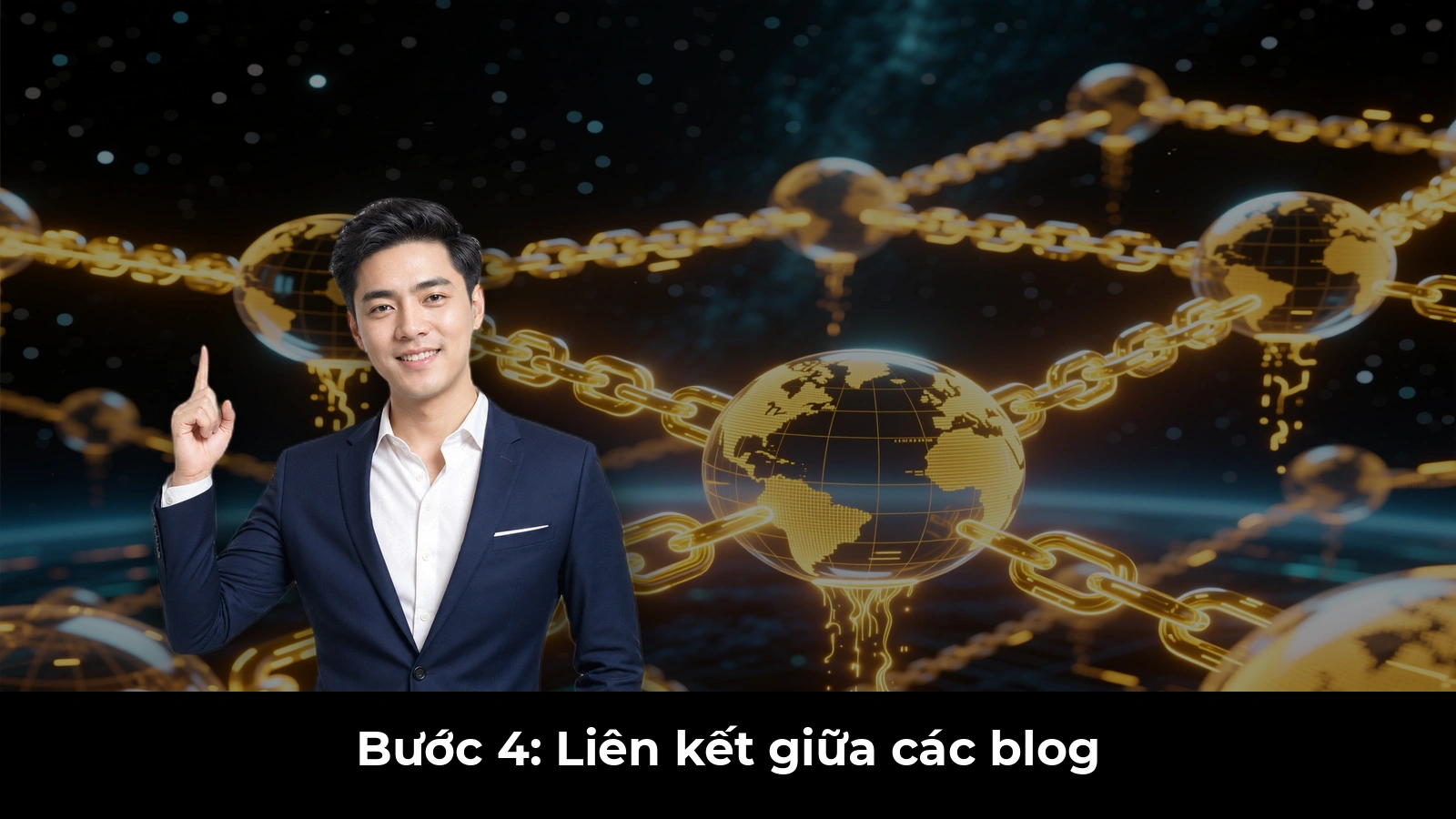 Bước 4: Liên kết giữa các blog