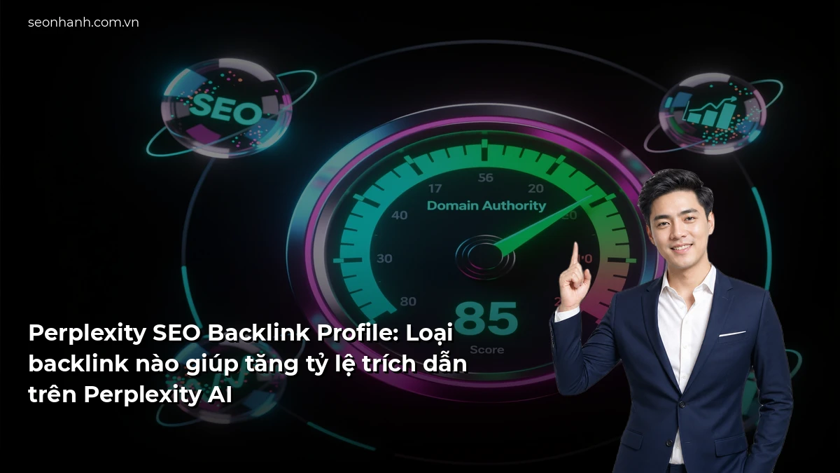 Perplexity SEO Backlink Profile: Loại backlink nào giúp tăng tỷ lệ trích dẫn trên Perplexity AI