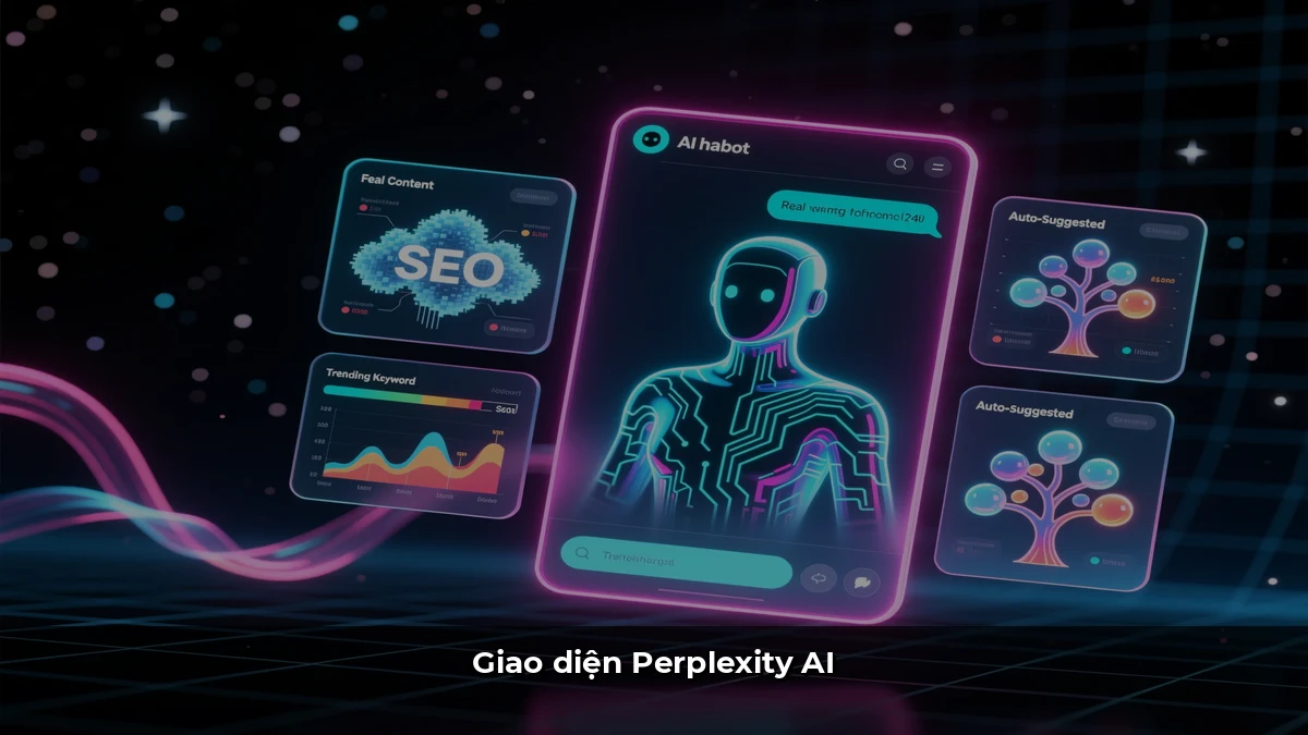 Giao diện Perplexity AI