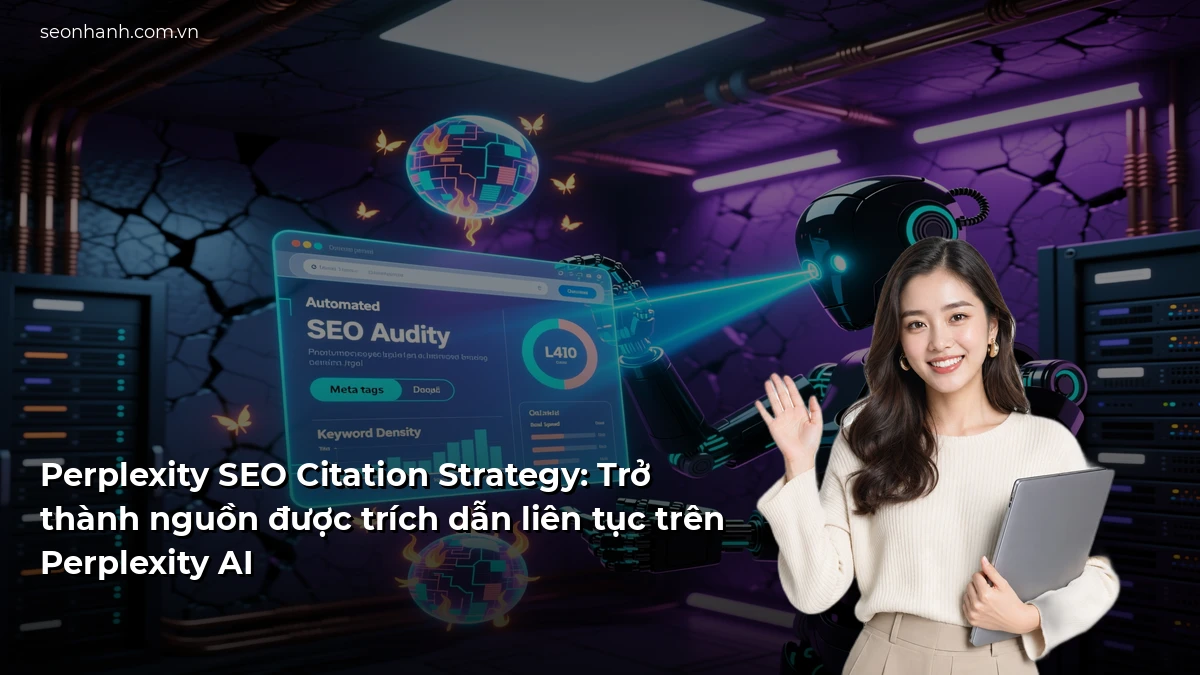 Perplexity SEO Citation Strategy: Trở thành nguồn được trích dẫn liên tục trên Perplexity AI
