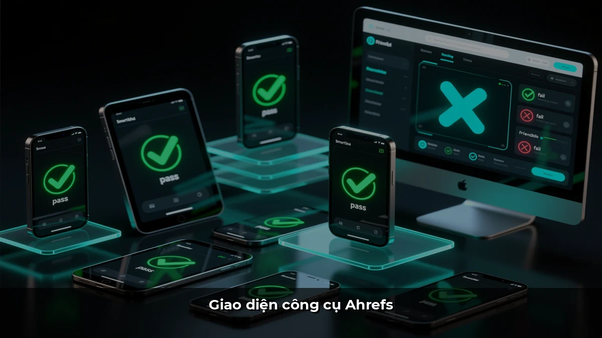 Giao diện công cụ Ahrefs