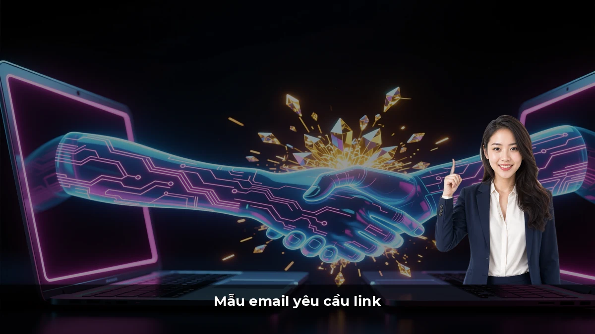 Mẫu email yêu cầu link